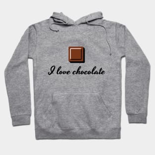 I Love Chocolate Hoodie